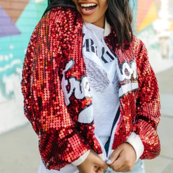 JACKET FREEDOM Sequin Jacket - Picture 2 of 4